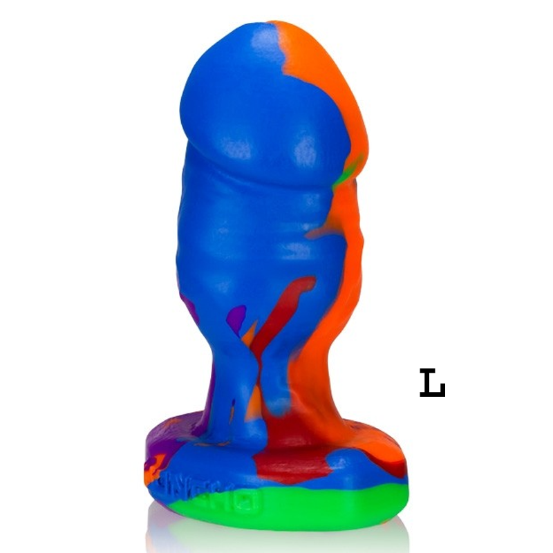 HONCHO-3, buttplug, RAINBOW, Large